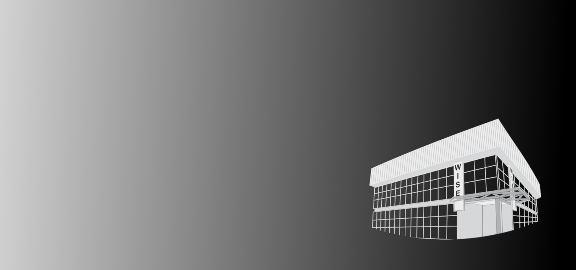 Logo wise, gradient cinza para preto